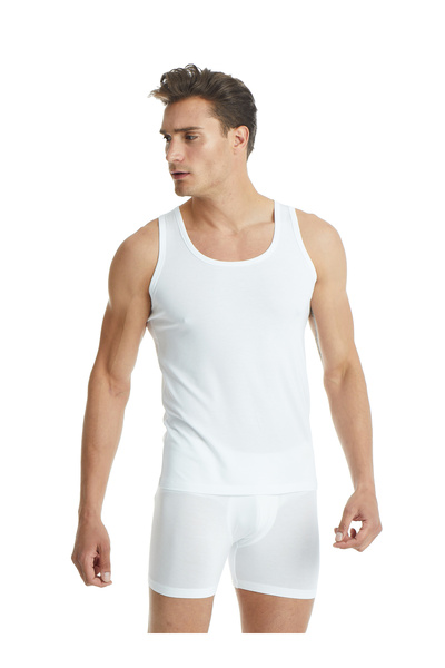 Blackspade Erkek Atlet Silver 9305 - Beyaz