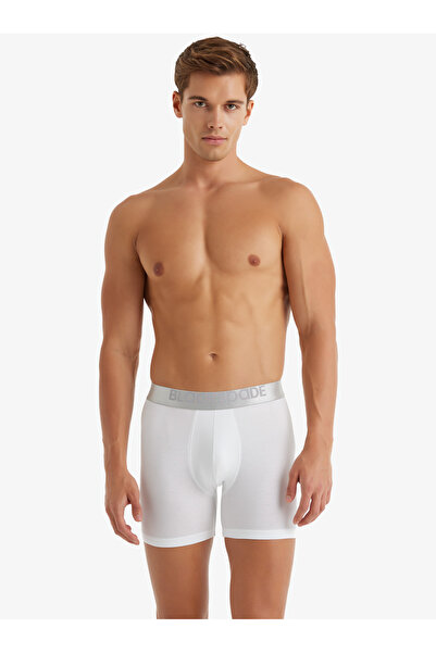 Blackspade Ανδρικό Modal Elastane Boxer Silver 9303 - Λευκό