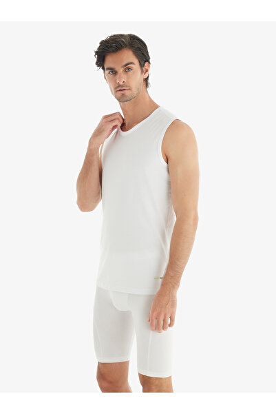 Blackspade Чоловіча футболка без рукавів Tender Cotton 9234 - Біла