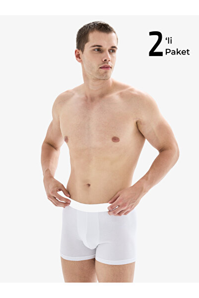 Blackspade Mood 9324 - 2-пакет білих чоловічих боксерів