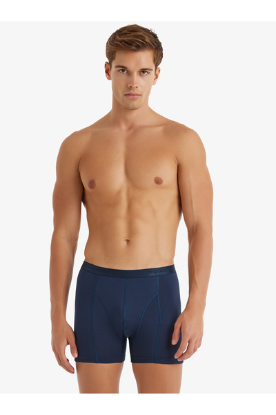 Blackspade بوكسر رجالي من القطن والإيلاستين Aura 9502 - أزرق داكن
