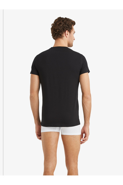 Blackspade Ανδρικό εσώρουχο με λαιμόκοψη V Tender Cotton 9212 - Μαύρο