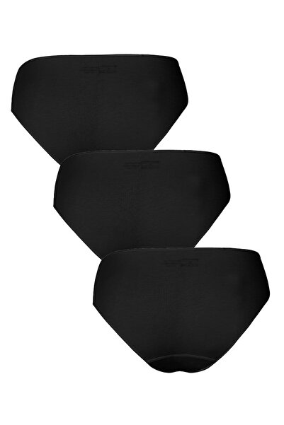 Blackspade Women's Slip Panties 3 Pack Essential 1574 - Black