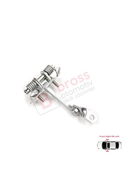Bross Otomotiv Peugeot 206 206+ HB CC SW İçin Ön Sağ veya Sol Kapı Gergi Yayı 9181C8
