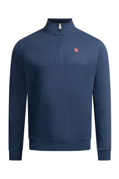 U.S. Polo Assn. Herren Pullover Half Zip P021