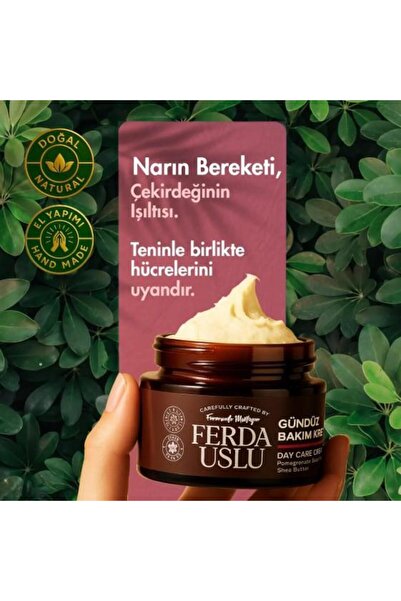 Fermente Mutfağım Gündüz Bakım Kremi - 3 Adet Nar Çekirdeği Yağlı Aydınlatıcı Etkili El & Yüz 30 ML
