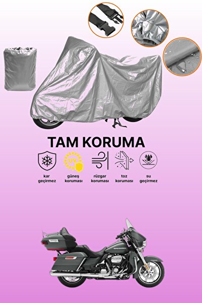 dokaca غطاء دراجة نارية رمادي اللون من هارلي-ديفيدسون ألترا ليمتد، غطاء واقي،...