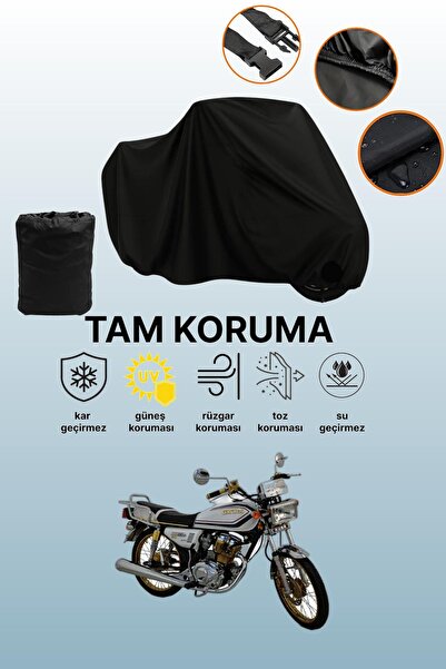 dokaca Black Kuba Cheetah 150R Gold Compatible Engine Cover, Protective Cover...