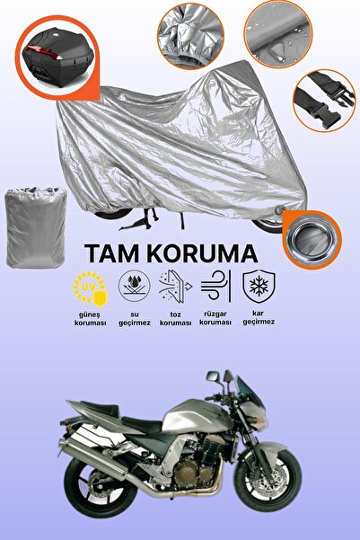 dokaca Gray Lock and Tail Bag Compatible Kawasaki Z 750 Compatible Motorcycle...