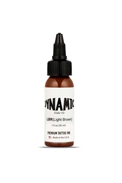 Dynamic Light Brown 1oz/30ml Açık Kahverengi Dövme Boyası