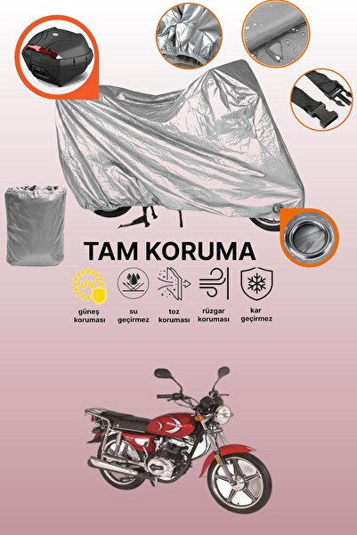 dokaca Gray Lock and Tail Bag Compatible Bisan Toprak Wrc 125 Compatible Moto...