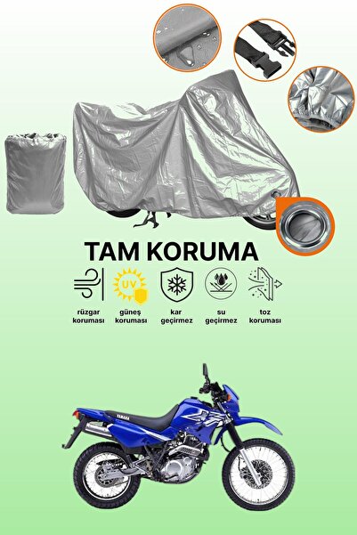dokaca غطاء محرك متوافق مع ياماها XT 600 E، غطاء واقي متوافق مع اللون الرمادي
