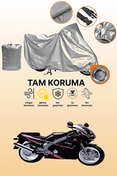 dokaca غطاء محرك متوافق مع ياماها FZR 600 من Gray Lock، غطاء واقي