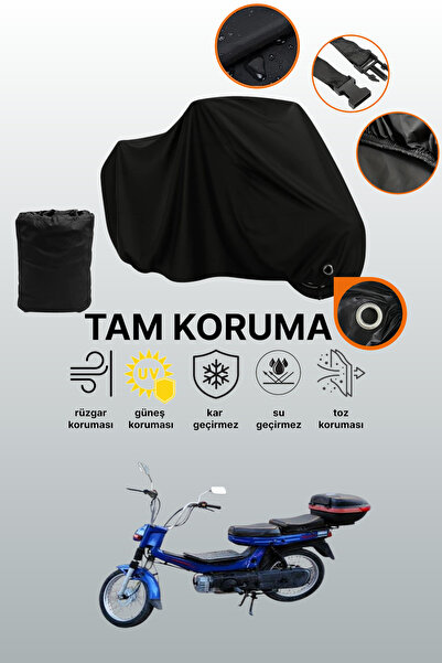 dokaca Black Lock Compatible Kanuni Turbo Gxl Compatible Motorcycle Tarpaulin...