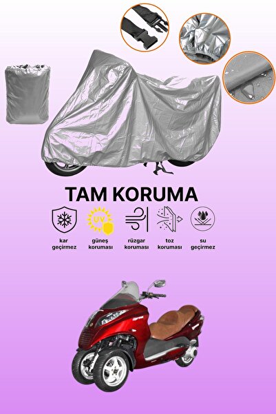 dokaca Gray Yuki Yb250Zkt Optimus Compatible Motorcycle Tarpaulin, Protective...