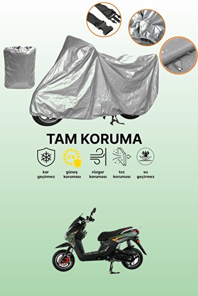 dokaca Gray Altai F1Max 50 Compatible Motorcycle Cover, Protective Cover, Mot...