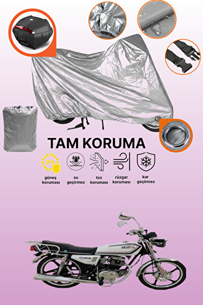 dokaca Gray Lock and Rear Bag Compatible Kuba Cheetah 180-Fc Compatible Motor...