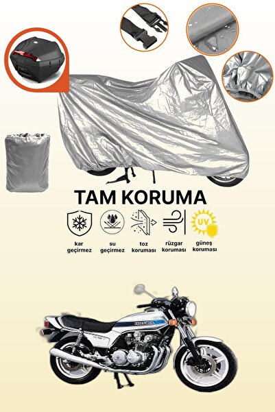 dokaca حقيبة خلفية رمادية متوافقة مع هوندا سي بي 900 بولدور، غطاء واقي للدراج...