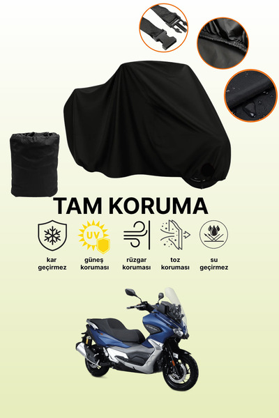 dokaca Black Rks Blade 350 Compatible Engine Cover, Protective Cover, Motorcy...