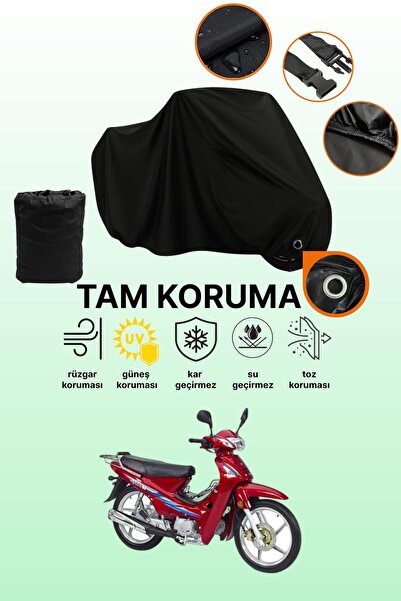 dokaca Compatible with Black Lock Kanuni Cup 100 S Compatible Motorcycle Tarp...