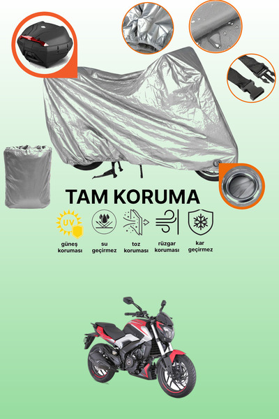 dokaca غطاء حماية للدراجة النارية متوافق مع Bajaj Dominar 250 D، غطاء حماية م...