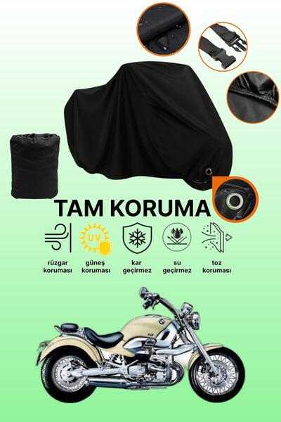dokaca Black Lock Compatible Bmw R 1200 C Compatible Motorcycle Tarpaulin, Pr...