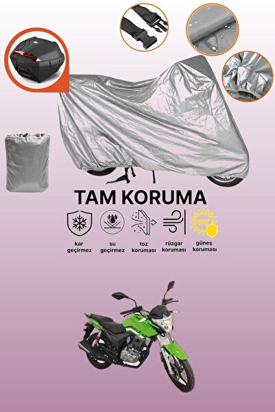 dokaca Gray Rear Bag Compatible Kuba Cr1 Compatible Motor Tarpaulin, Protecti...