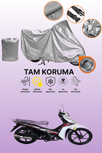 dokaca Gray Lock Compatible Rks Next 50 Compatible Motorcycle Cover, Protecti...