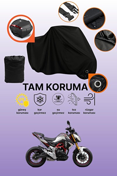 dokaca Black Lock and Tail Bag Compatible Rks Rnx Plus Compatible Motorcycle ...