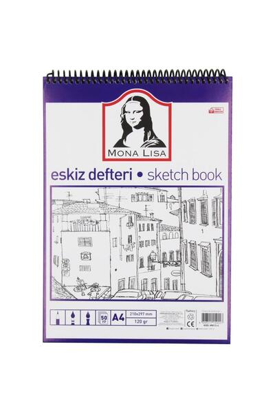 Südor دفتر رسم موناليزا A4 50 ورقة 120 جرام