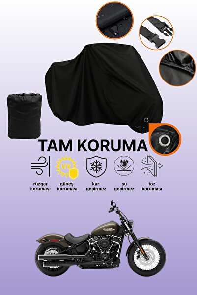 dokaca غطاء دراجة نارية متوافق مع هارلي ديفيدسون سوفتيل ستريت بوب، غطاء واقي ...