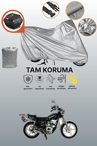 dokaca Mondial 125 Kt Compatible Motor Tarpaulin Compatible with Grey Rear Case