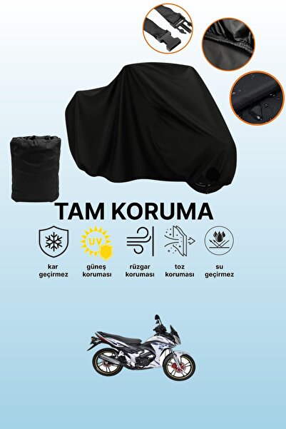 dokaca غطاء محرك متوافق مع يوكي ستار 100 باللون الأسود، غطاء واقي، غطاء للدرا...