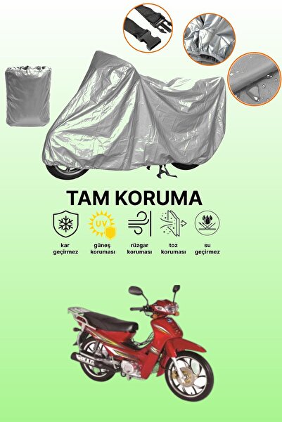 dokaca Gray Bisan Roadstar Cub Compatible Motorcycle Cover, Protective Cover,...
