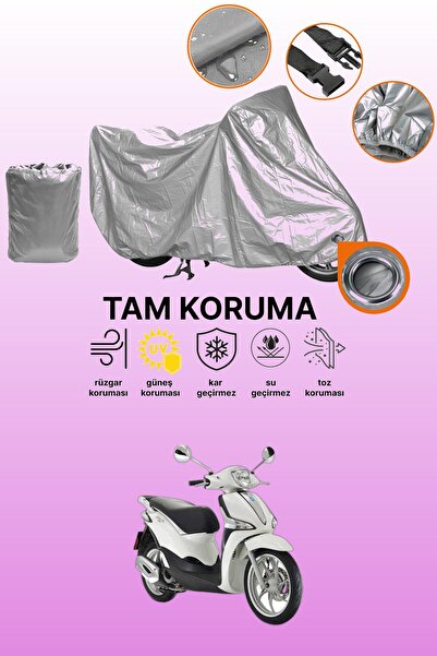 dokaca غطاء محرك متوافق مع بياجيو ليبرتي 150 متوافق مع الغطاء الرمادي