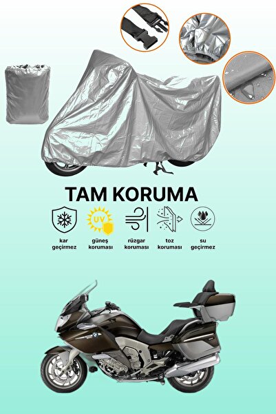 dokaca Gray Bmw K 1600 Gtl Exclusive Compatible Motorcycle Tarpaulin, Protect...