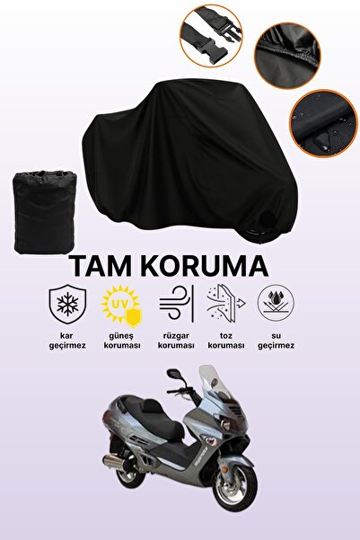 dokaca حقيبة خلفية سوداء وقماش متوافق مع دراجة نارية أسيوية أرمادا 250