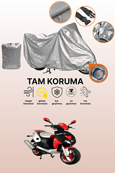 dokaca Gray Lock Compatible Mondial 150 Rf Compatible Motor Tarpaulin, Protec...