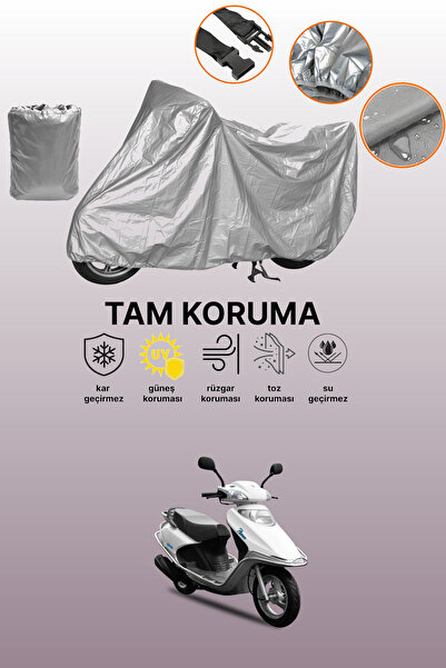 dokaca غطاء دراجة نارية رمادي اللون متوافق مع طراز يوكي TB100T3E بيكاسو 100، ...