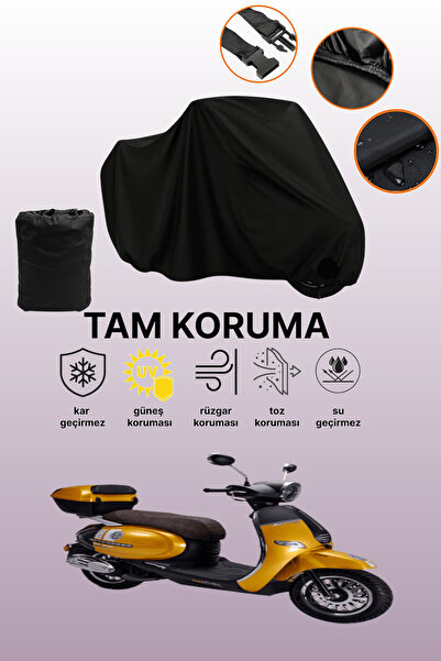 dokaca غطاء محرك متوافق مع Black Kuba Brilliant 50 Pro، غطاء واقي، غطاء دراجة...