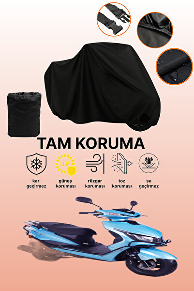dokaca Black Rks Blazer 50 Xr Max Compatible Motorbike Tarpaulin, Protective ...