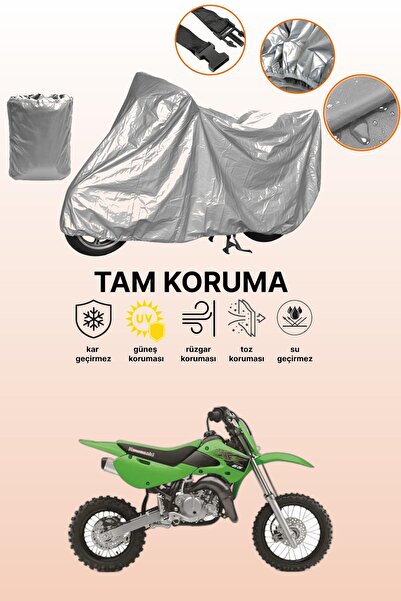 dokaca Gray Kawasaki Kx 65 Compatible Motorcycle Cover, Protective Cover, Mot...