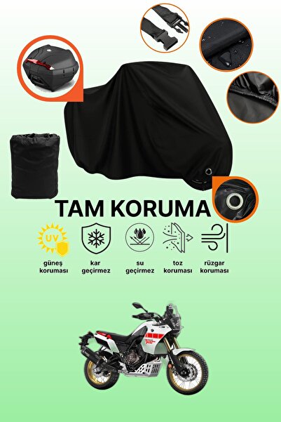 dokaca غطاء حماية أسود متوافق مع Yamaha Tenere 700 Rally Edition مصنوع من الق...