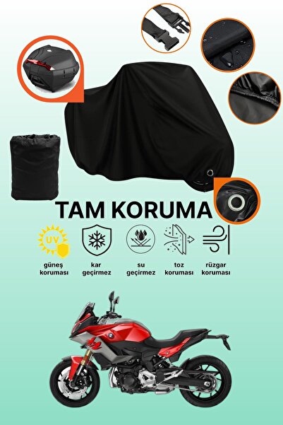dokaca Black Lock and Tail Bag Compatible Bmw F 900 Xr Compatible Motorcycle ...