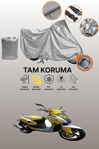 dokaca Gray Lock Compatible Mondial 150 Rr Compatible Motorcycle Cover, Prote...