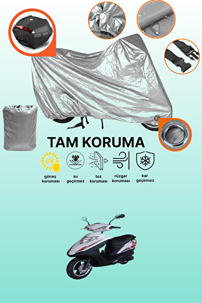 dokaca غطاء حماية للدراجات النارية متوافق مع Kuba KM 100T-9، غطاء حماية متواف...