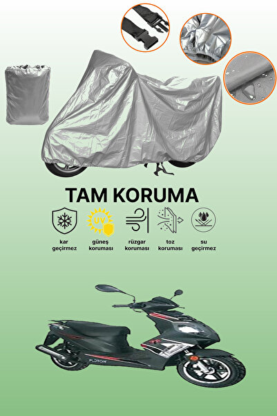 dokaca غطاء دراجة نارية متوافق مع ماركة Gray King Motor YB-100T-22، غطاء واقي...