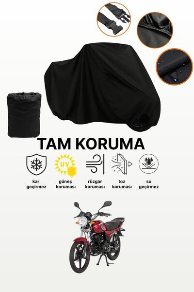 dokaca Black Mondial 100 Mg Superboy Compatible Motorcycle Cover, Protective ...