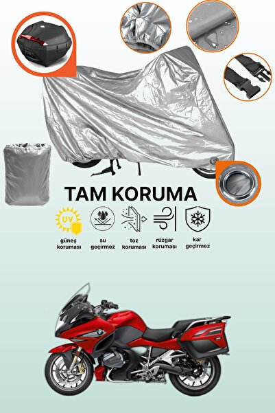 dokaca Gray Lock and Tail Bag Compatible Bmw R 1250 Rt Compatible Motorcycle ...