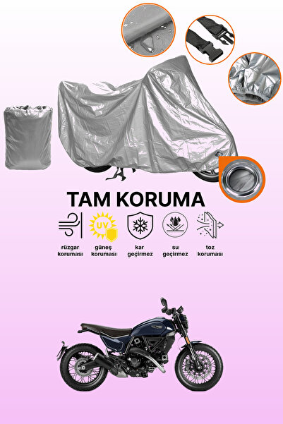 dokaca Grey Lock Compatible Ducati Scrambler Nightshift Compatible Motorcycle...